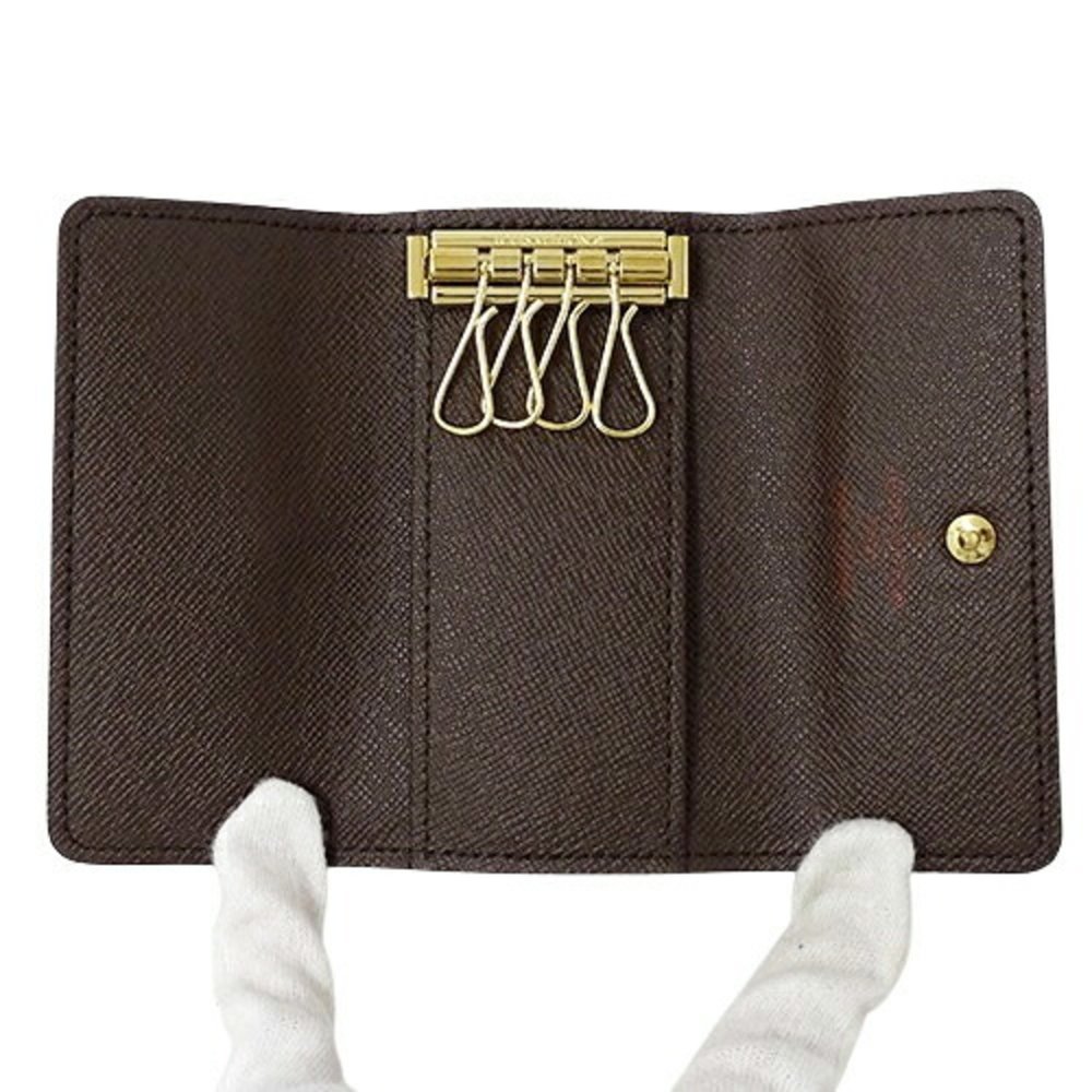 Louis Vuitton Damier Key Case for Women and Men, Multicle 4 N62631, Brown, Co... - Picture 4 of 7